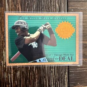 Michael Jordan Baseball Rookie card